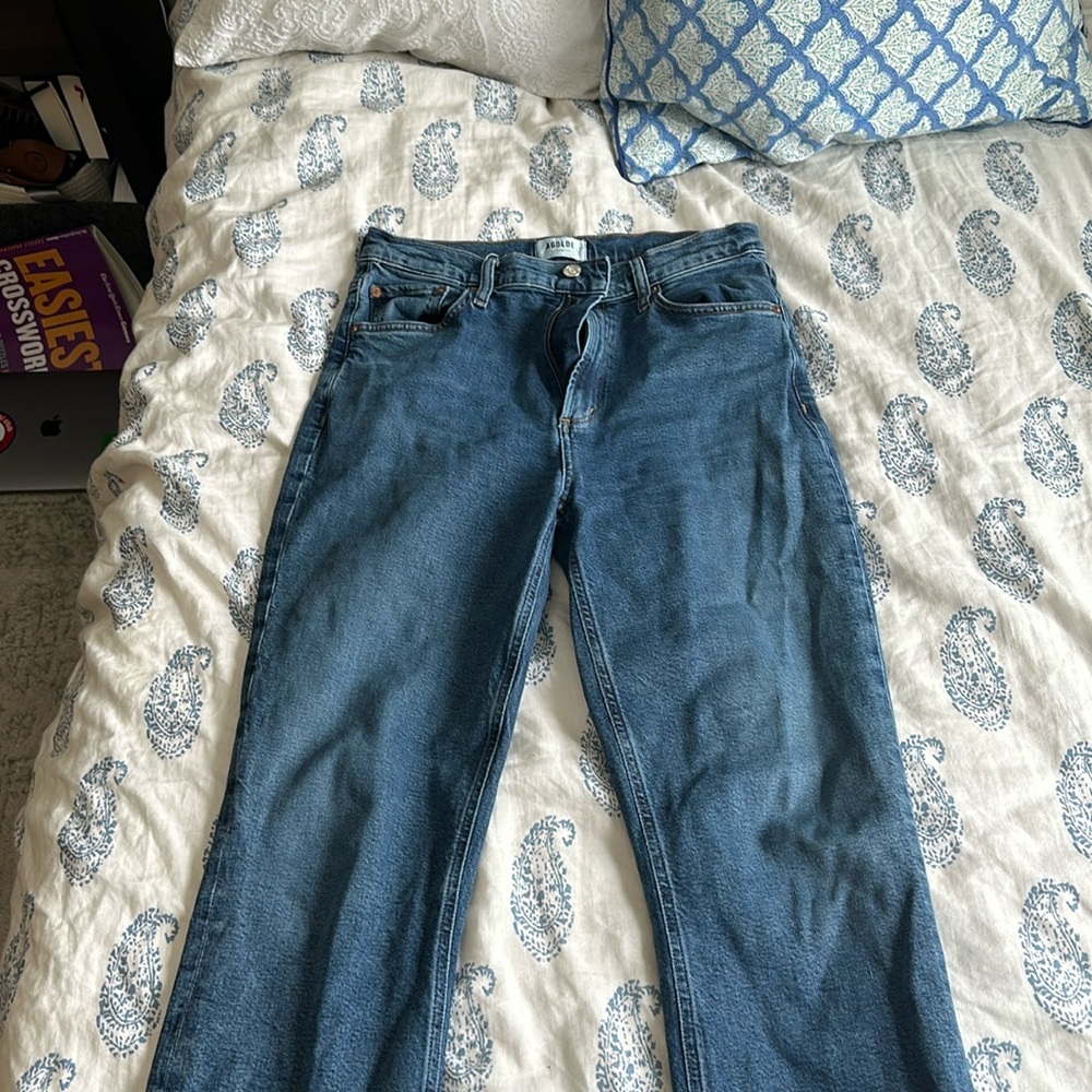 Agolde straight leg jeans